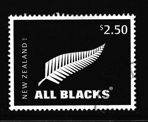 2014 NZ $2.50 Rugby - All Blacks (2nd best team in the world) FU