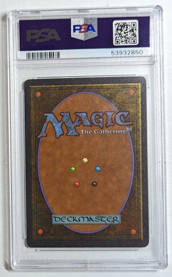 1994 Magic the Gathering Antiquities Staff of Zegon PSA 6! - Image 2 of 2