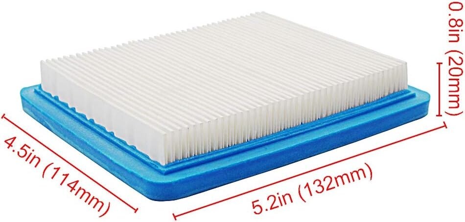 Candela L7T Kit Filtro Aria 491588S Per Tosaerba - Ricambio Per Motori Quantum 3.5-6.5HP Protezione Polvere Per Motori - Foto 9