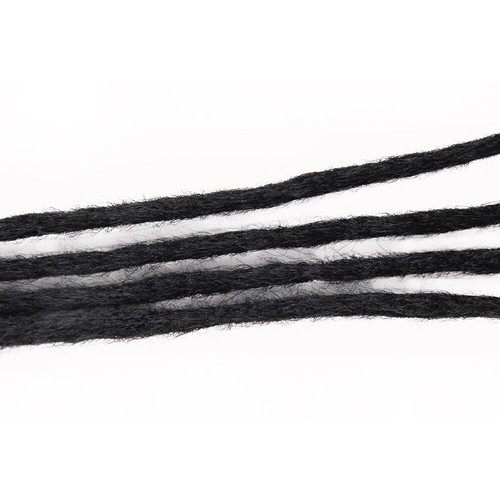 Dreadlocks sintetici fatti a mano 20" doppia estremità estensione capelli terrore locomotive hip hop - Foto 14 di 26