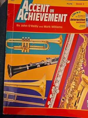 Alfred Accent on Achievement Book 2 Flute Book with CD B1