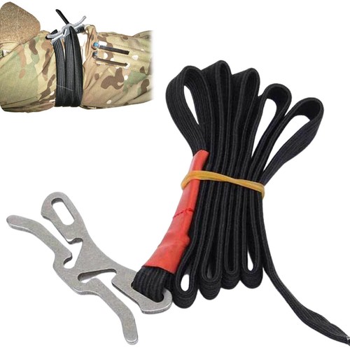 Tourniquet - Rapid One Hand Application Emergency or Outdoor First Aid Kit Must