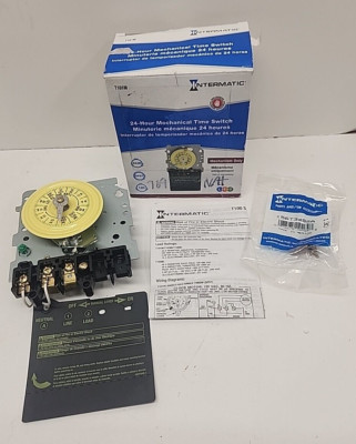 Intermatic T101M 24-Hour Mechanical Time Switch, Mechanism Only New Open box