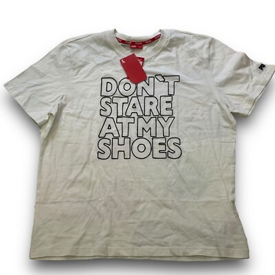 Puma DONT STARE AT MY SHOES Graphic Print Mens XL Extra