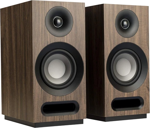 Jamo S 803 Bookshelf Speakers in Walnut (Pair)