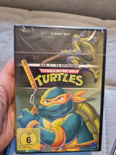 DVD - TEENAGE MUTANT NINJA TURTLES- DVD BOX 1 BIS 6 - KOMPLETTE SERIE - 1990 -92 - Bild 4 von 23