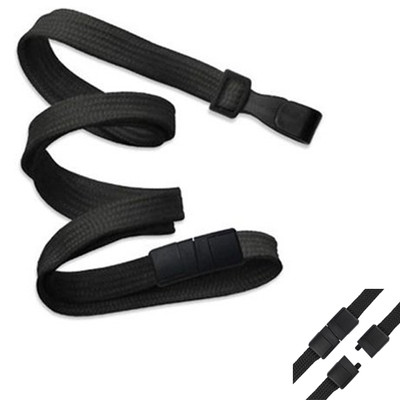 Breakaway Lanyard (1) with NO TWIST/ METAL FREE Plastic Hook by Specialist ID