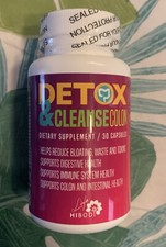 HIBODY Detox  Cleanse Colon , Dietary Suplement, 30 Capsules.