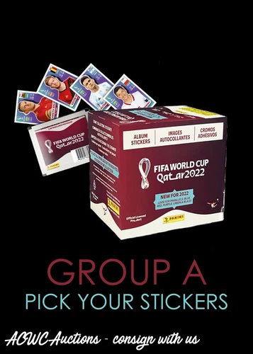 2022 FIFA World Cup Stickers - Pick your GROUP A Stickers (Updated 01/20/23)