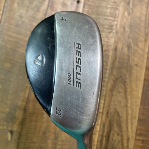 TaylorMade RESCUE MID 4-Hybrid 22˚, Steel Shaft, Men's RH with headcover