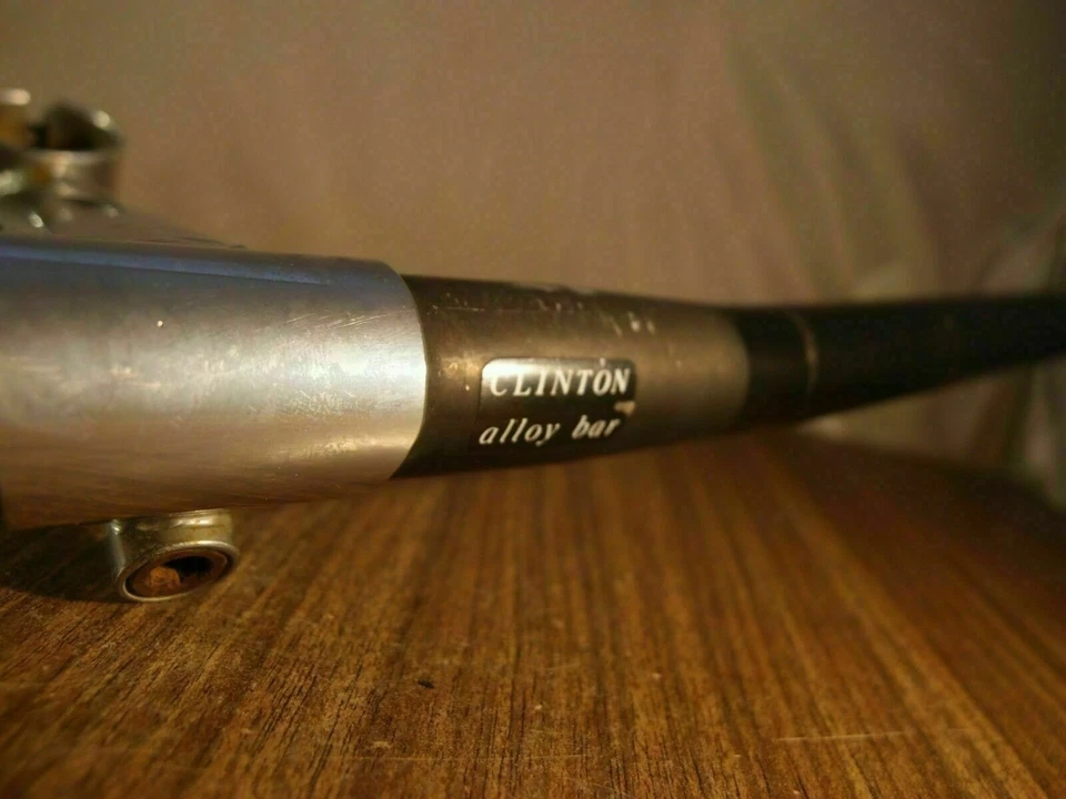 1990's MTB aluminium handlebar & steel stem Clinton made in USA 1 1/8'' - Image 3 of 4