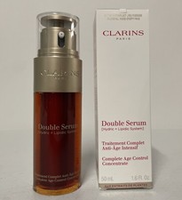 Clarins Double Serum Complete Age Control Concentrate 50ml 1.6 Oz Hydric/Lipidic