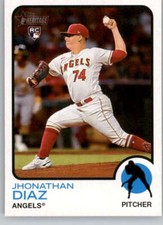 2022 Topps Heritage High Number #711 Jhonathan Diaz NM-MT RC Rookie SP  ID:59349