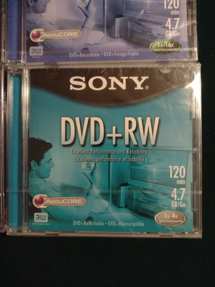 Sony DVD Recordable DVD+R 4.7 Gb 120 Minutes Lot factory sealed. - Image 4 of 4