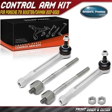 4x Front Inner & Outer Tie Rod Ends for Porsche 718 Boxster/Cayman 2017-2023 911