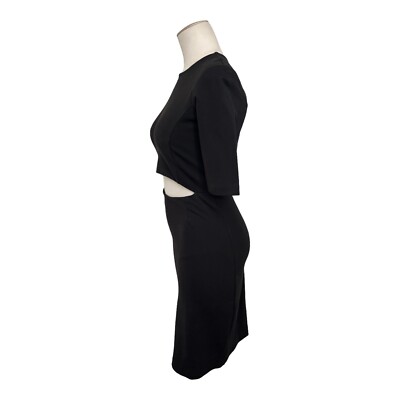 Reformation Evita Cut Out Ponte Midi Dress Sz 0 Reformation Evita Cut Out Ponte Midi Dress Sz 0