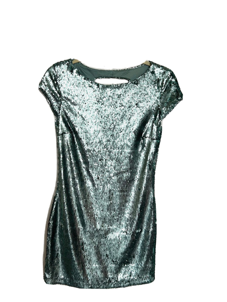 Zara Dress Green Sequined Zara Dress Green Sequined