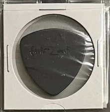 Enuff Z'Nuff Chip Z' Nuff Stage Used Tour Guitar Pick Black Glam Hair Metal '80s