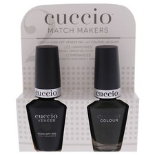Cuccio Match Makers 2 Pc Set - Glassgow Nights- 0.43oz Colour Nail Polish More