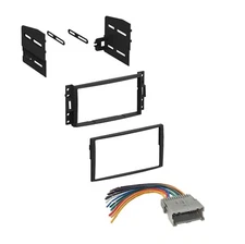 Car Stereo Radio Dash Install Kit Harness 2005-2013 Chevy Pontiac Saturn Hummer