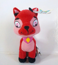 2004 NEOPETS RED LXI PLUSH McDONALDS W/TAG 4 1/2"H