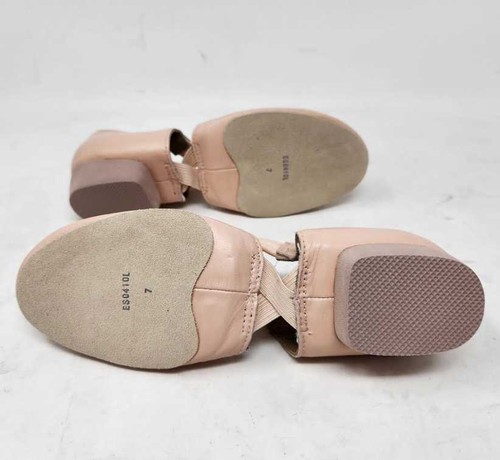 Women's 7 Bloch Grecian sandals Elastosplit dance shoes pink - Picture 10 of 11