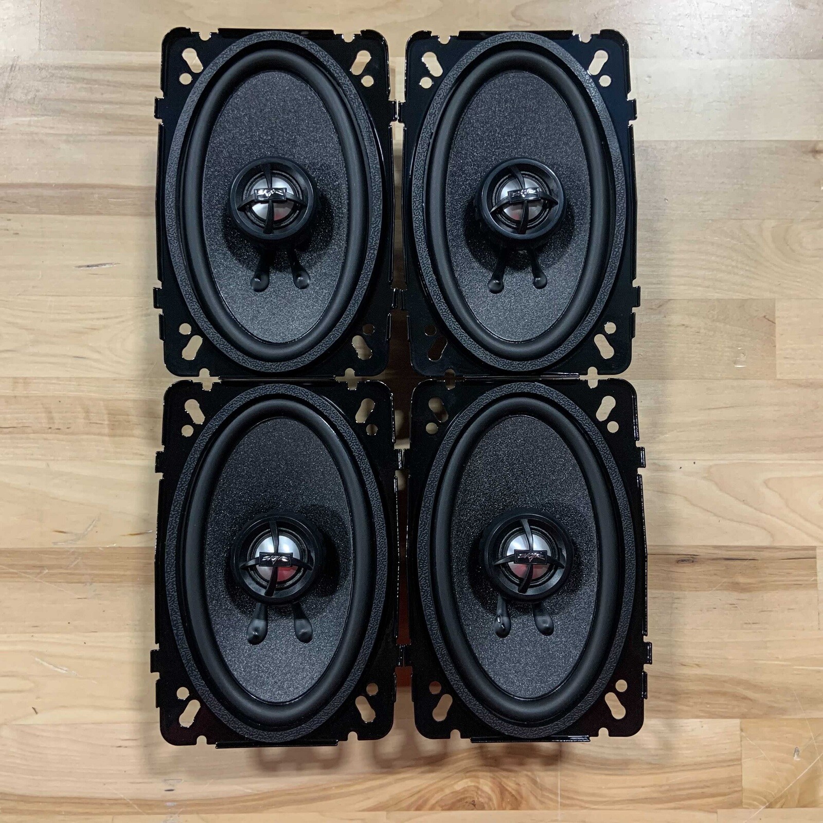2-used-skar-audio-rpx46-4-x-6-150-watt-max-power-2-way-car-coaxial