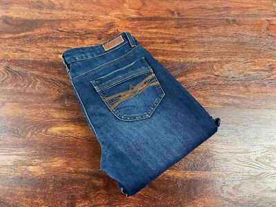 BUFFALO Boot Cut Dark Wash Blue Denim Jeans Women's Size 27