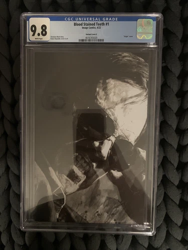 Blood Stained Teeth #1 CGC 9.8 1:25 Sketch Variant Patric Reynolds (Image, 2022)