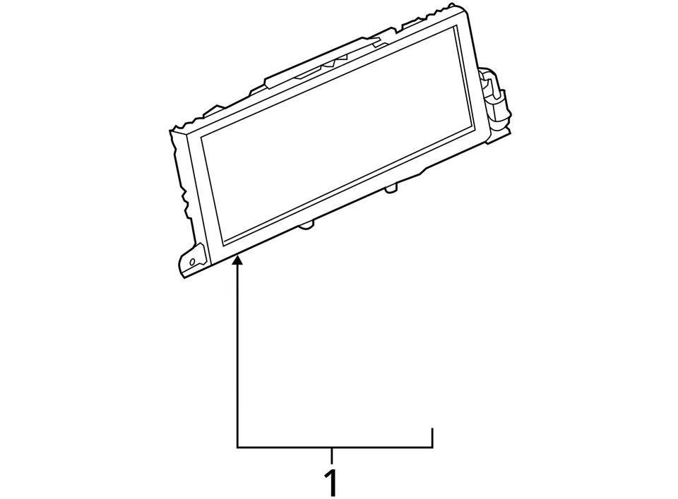 Info-GPS-TV Screen Display Dash 10" Screen Fits 13-16 BMW M6 938952 - Image 4 of 4