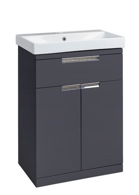 One - Chrom Badezimmer Schubladengriff R2 Plattform 01-125 Länge PLTH01125C