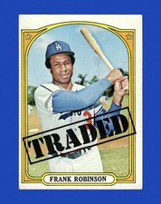 1972 Topps Set-Break #754 Frank Robinson VG-VGEX (crease) *GMCARDS*