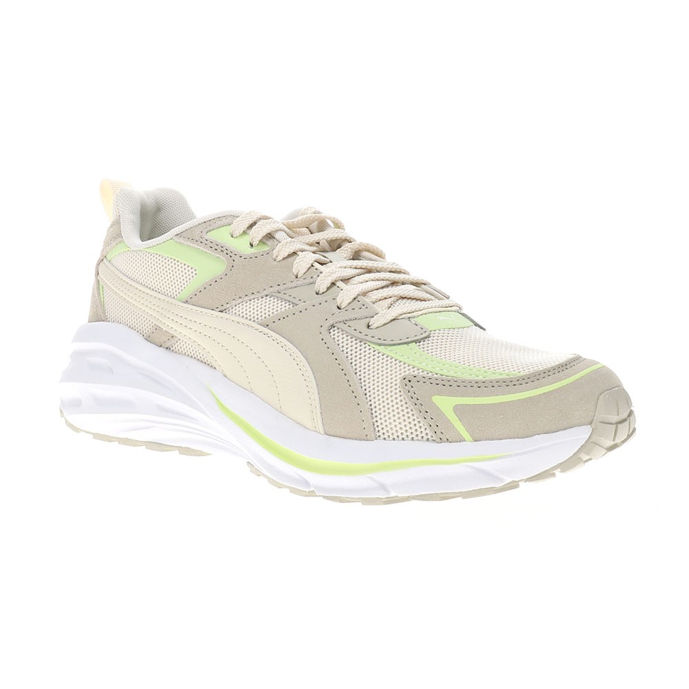 PUMA Hypnotic Ls Lace Up  Womens Green, Off White Sneakers Casual Shoes 39763716 thumbnail 2