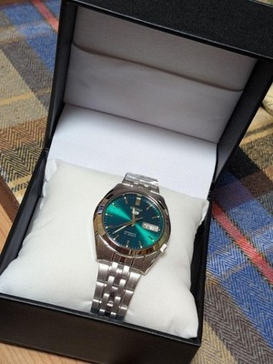 【ご奉仕品‼️】　SEIKO アドバン 自動巻き 腕時計 グリーン SEIKO5 自動巻き 腕時計 グリーン SNK543K1 セイコー5 7S26