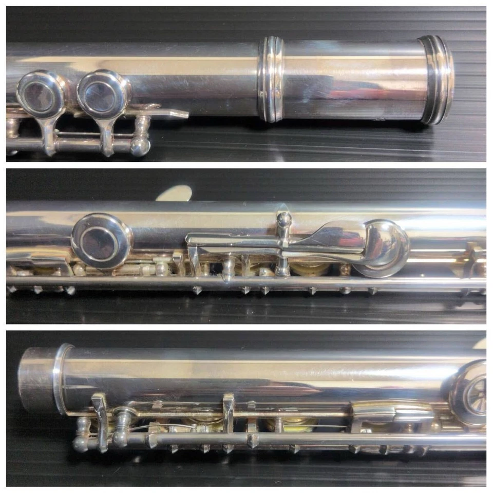 Flauto Miyazawa MC-300 argento 925 usato con custodia rigida - Immagine 3 di 4