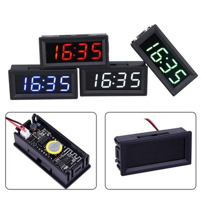 DIY Elektronische Uhr Digitaler Bildschirm Fahrzeug Geländewägen LED Brandneu