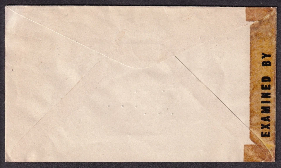 Guatemala Segunda Guerra Mundial Censor 1986 Cubierta Harold Fanselau Ciudad a Knox Johnstown NY Foto 2 de 2