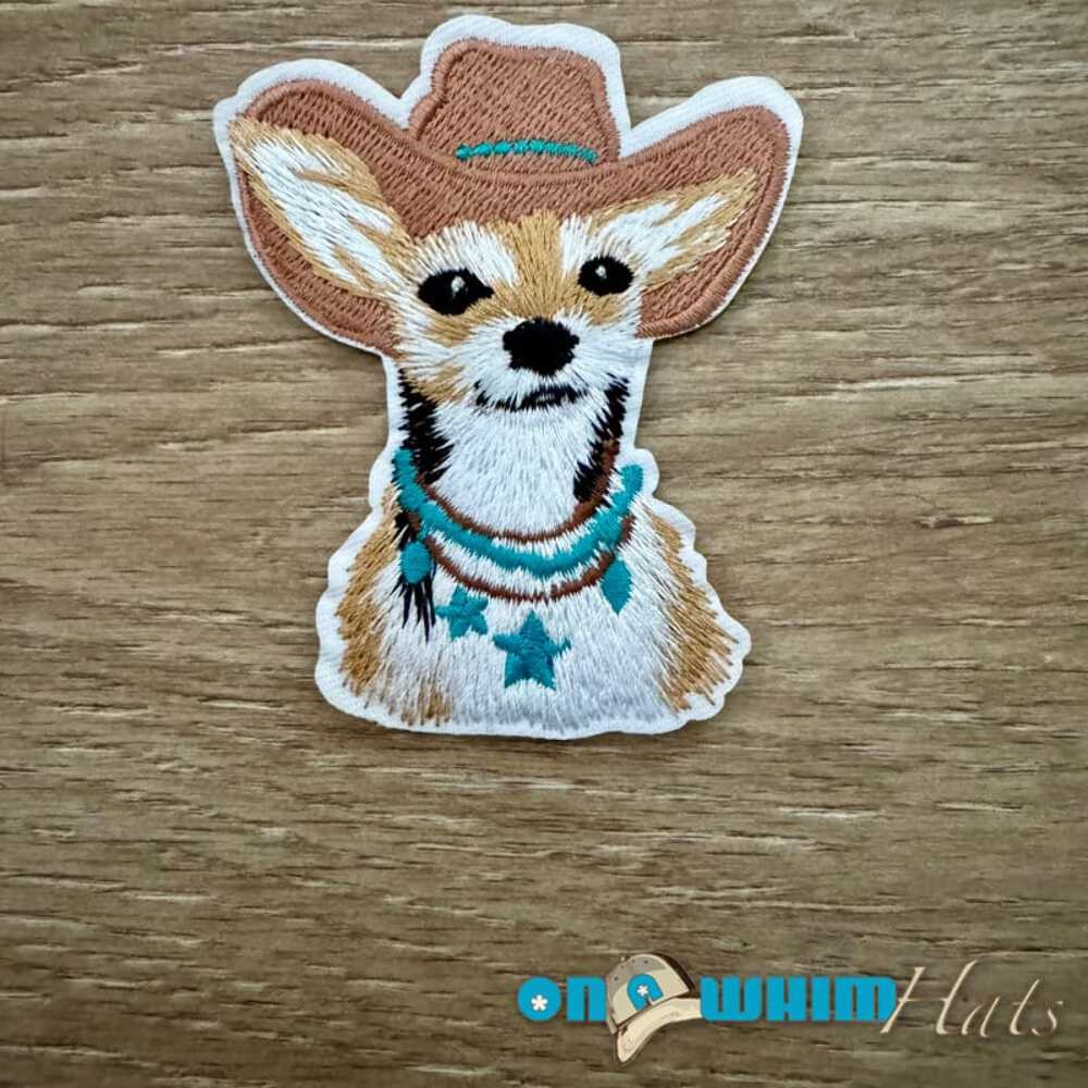 Western Chihuahua Iron-On Patch