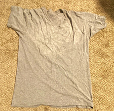 Fruit of the Loom Men's Gray Select Tagless Crew Neck Short Sleeve Tee L