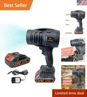 Handheld Mini Leaf Blower - 24V Battery Powered 200 MPH Air Speed Efficiency