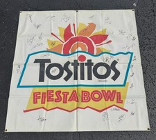Autographed Tostitos Fiesta Bowl Sign (University of Tennessee)