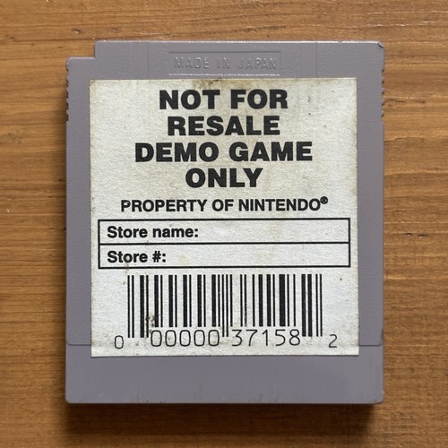 Nintendo Gameboy Not For Resale NFR Demo Kiosk Carts Games Bundle - Rare! - Picture 12 of 20