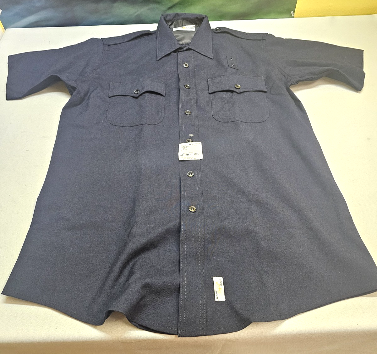 NWT Flying Cross Mens 17 XL X1 70R9576 100% Wool Police Midnight
