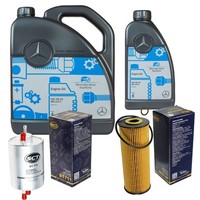 SCT Inspektionspaket 6L MB 5W-40 229.5 FüR Mercedes W203 C 180 W202 R170 200