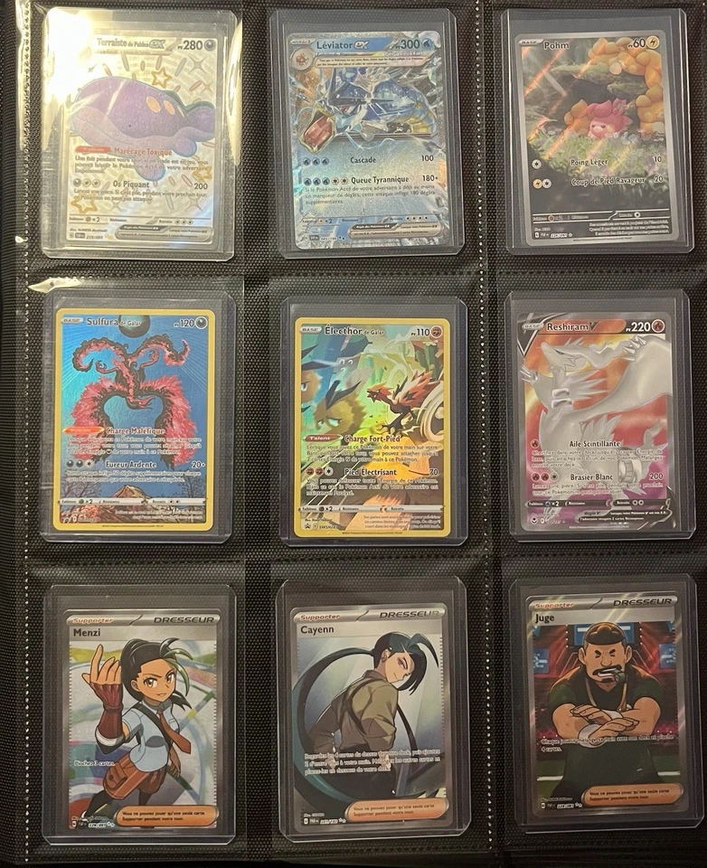Lot de 10 cartes Pokémon Rare / Reverse / Holo avec 1 ULTRA RARE garantie - Photo 4/4