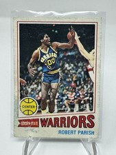 Topps 1977-78 Robert Parish Golden State Warriors Rookie Card #111 Basketball