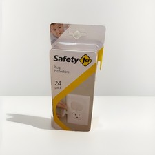 Safety 1st NEW White Baby/Child Proof Outlets 24 pack Plug Protectors