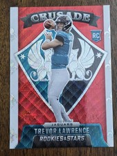 2021 Trevor Lawrence Panini Rookies & Stars Crusade Red Wave Rookie RC #CR-20