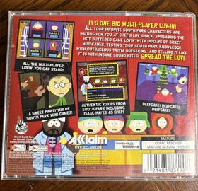 South Park: Chef's Luv Shack (Sega Dreamcast, 1999) con manuale