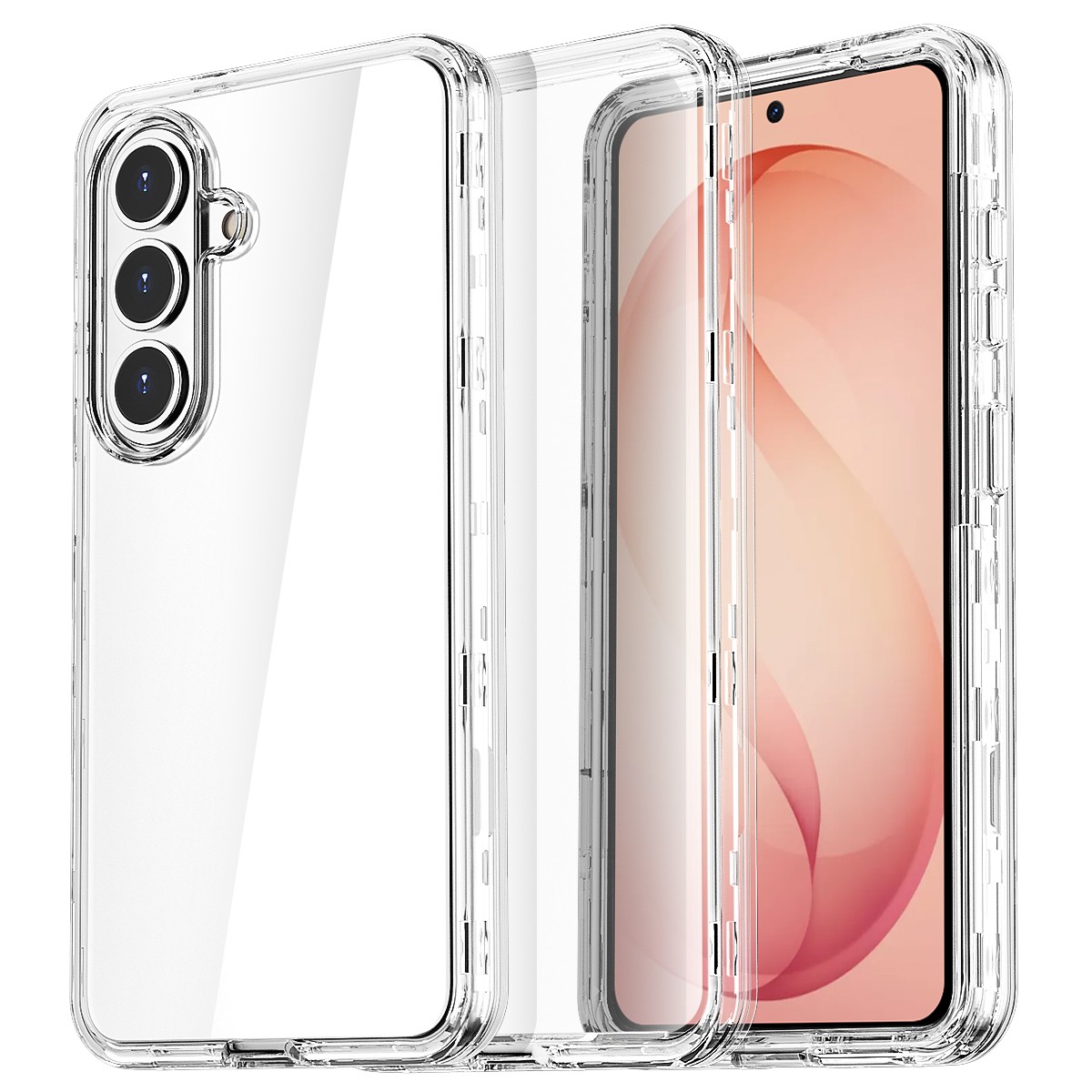 Clear Slim Bumper Case for Galaxy S26